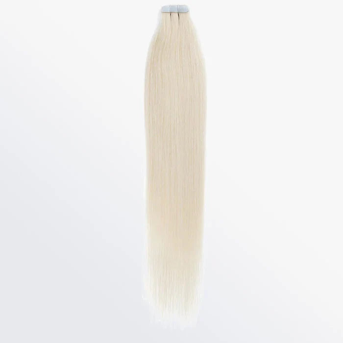 Straight Tape-In Hair Extensions - Blonde - 20 Pcs