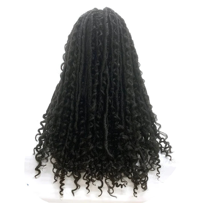 Lace Closure Braided Wig