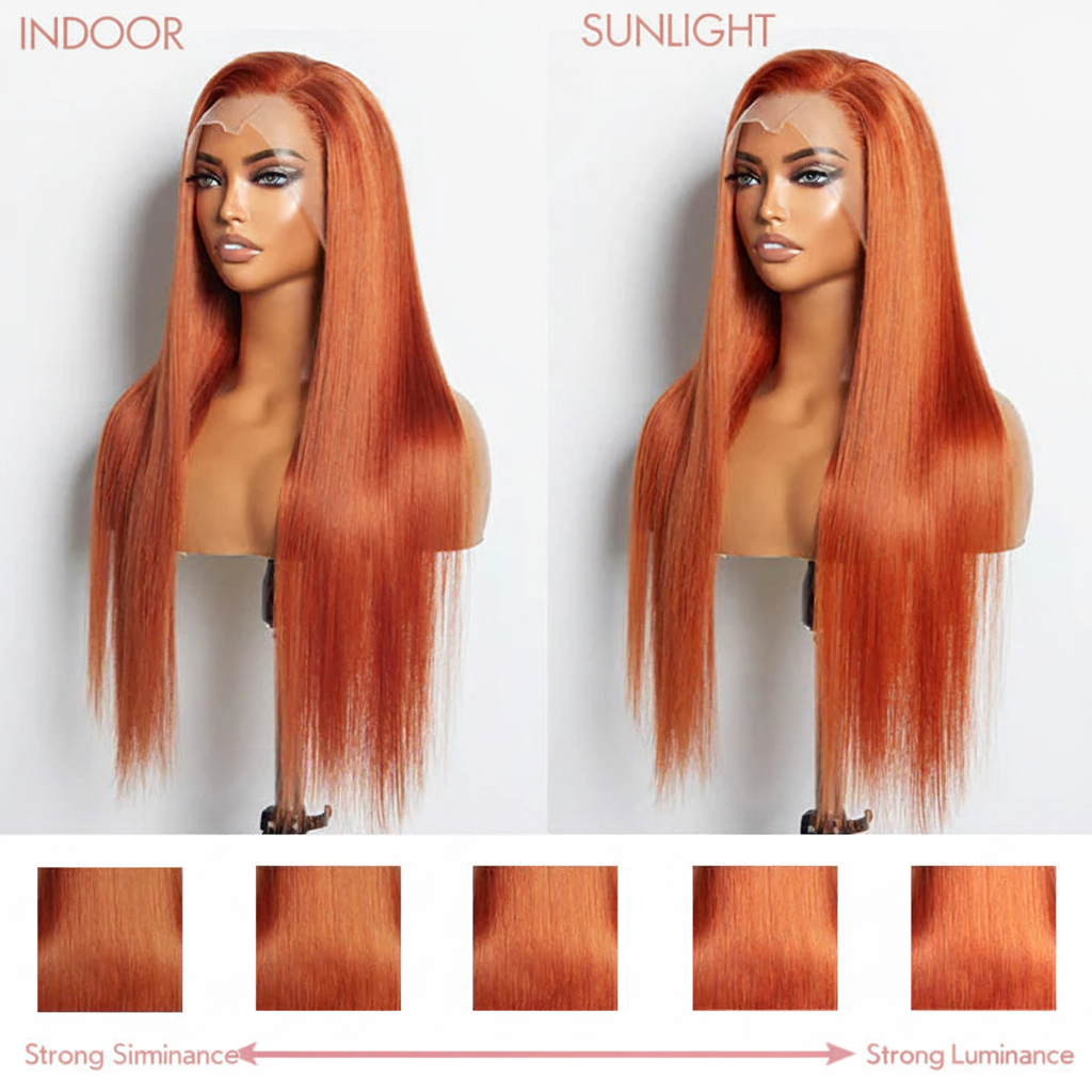 Lighting Comparison - Pink Labels