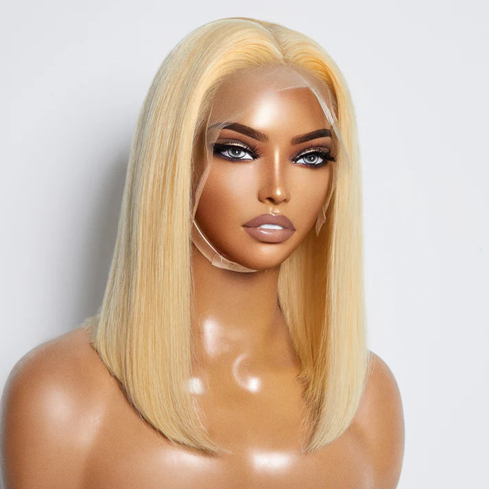 13x4 Lace Frontal Bob Wig Straight #613