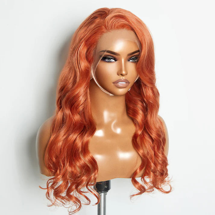 13x4 Ginger Body Wave Lace Front Wig