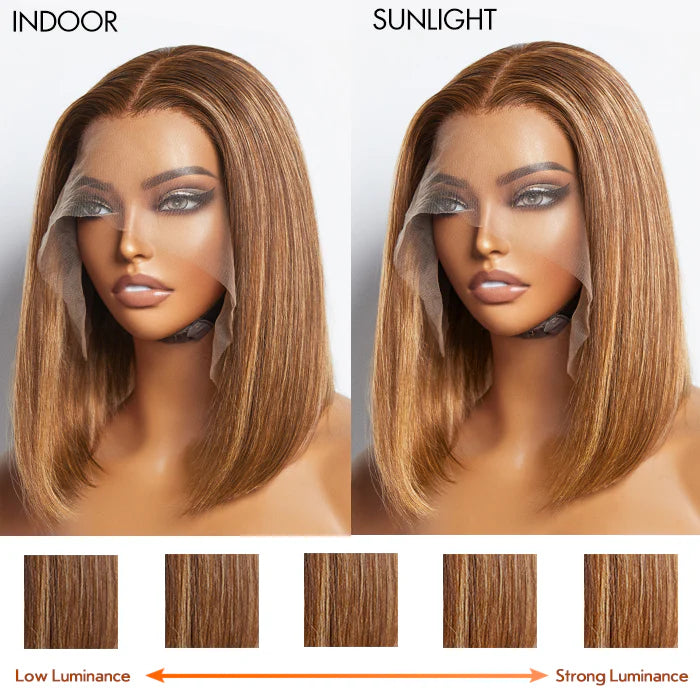 13x4 12 Inch Lace Frontal Bob Wig Straight