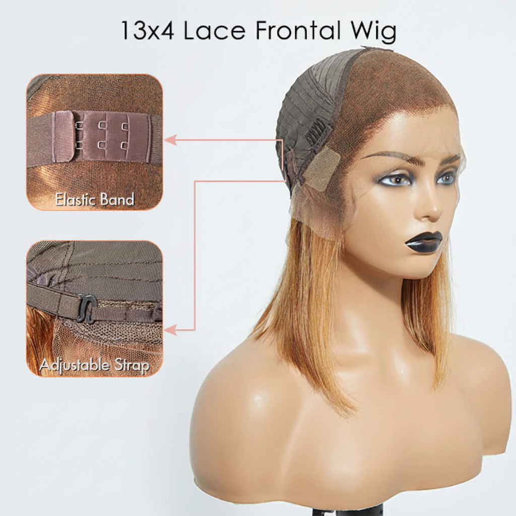 13x4 Lace Frontal Wig with Pink Arrows