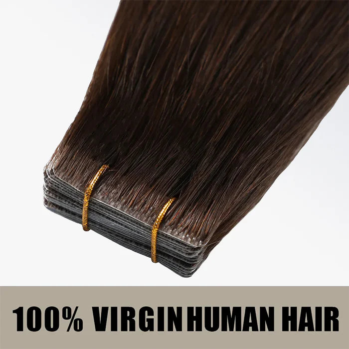Hand-Tied Invisible Tape-In Hair Extension - 20 Pcs