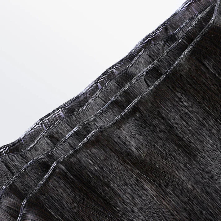 Ultra Thin Straight Genius Weft - #1B Natural Black