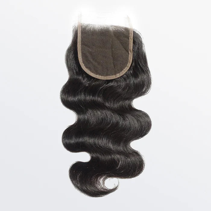 4.5" x 4.5" Lace Closure #1B- Straight & Body Wave