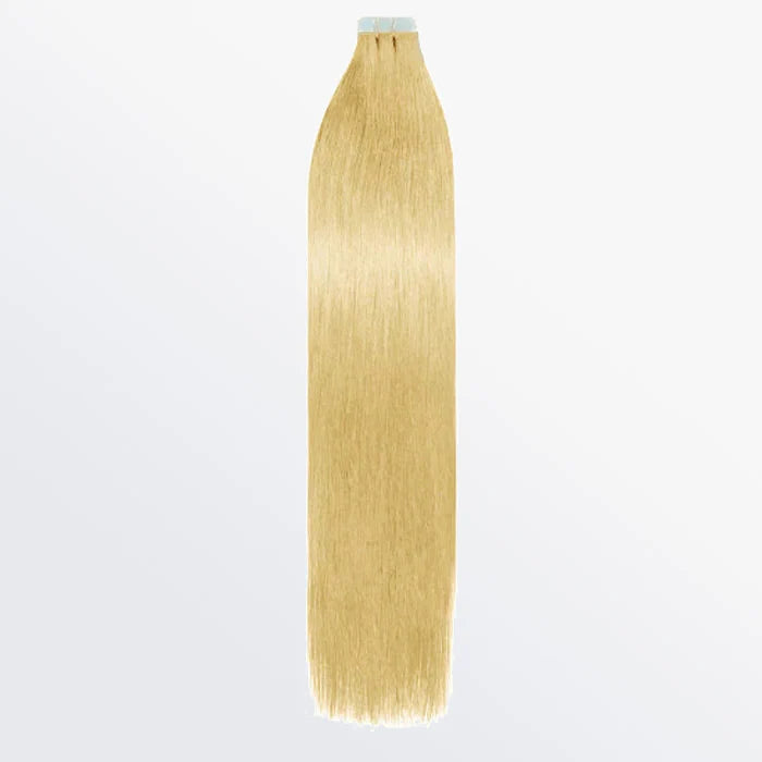 Straight Tape-In Hair Extensions - Blonde - 20 Pcs