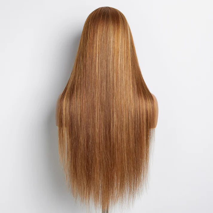 13x4 Lace Frontal Wig Straight - Honey Blonde