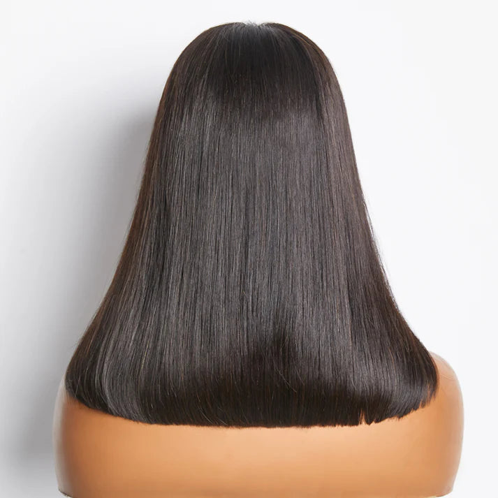 5x5 Glueless Lace Closure Bob Wig Straight
