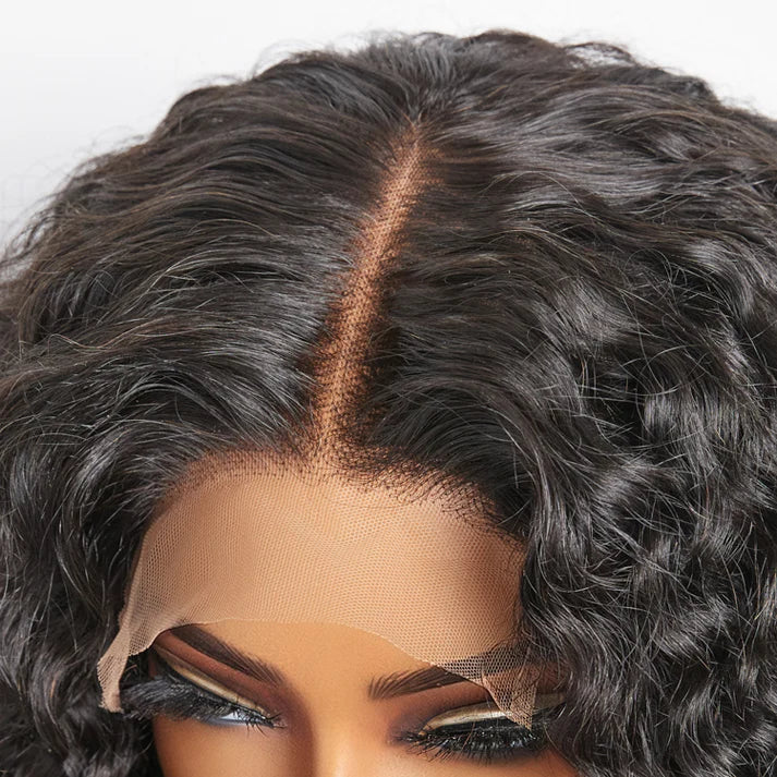 5x5 Lace Closure Bob Wig Water Wave