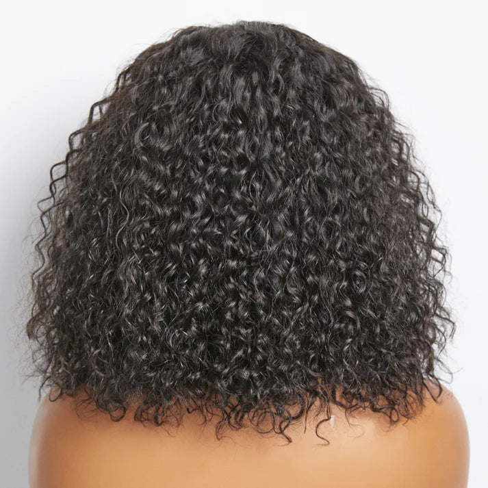 5x5 Lace Closure Bob Wig Water Wave