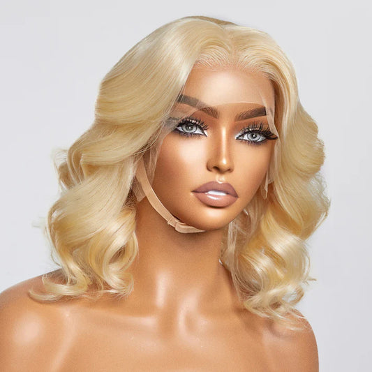 13x4 Lace Frontal Bob Wig Body Wave #613
