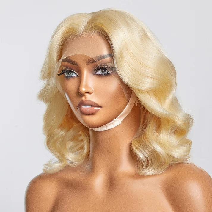 13x4 Lace Frontal Bob Wig Body Wave #613
