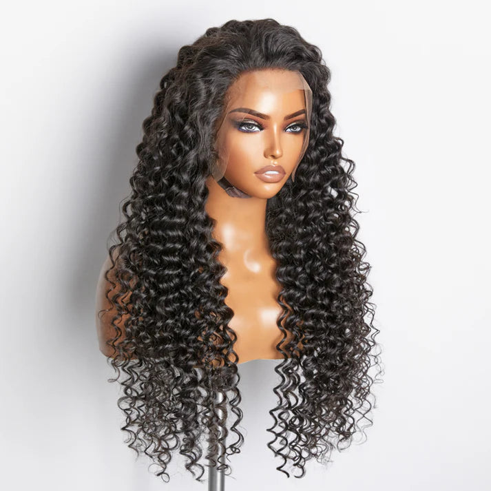 13x4 Full Frontal Lace Wig Deep Wave