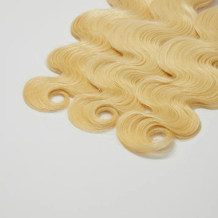 613 Blonde Raw Indian Hair Bundles - Straight & Body Wave