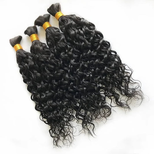 Water Wave Bulk Hair for Braiding - 100g