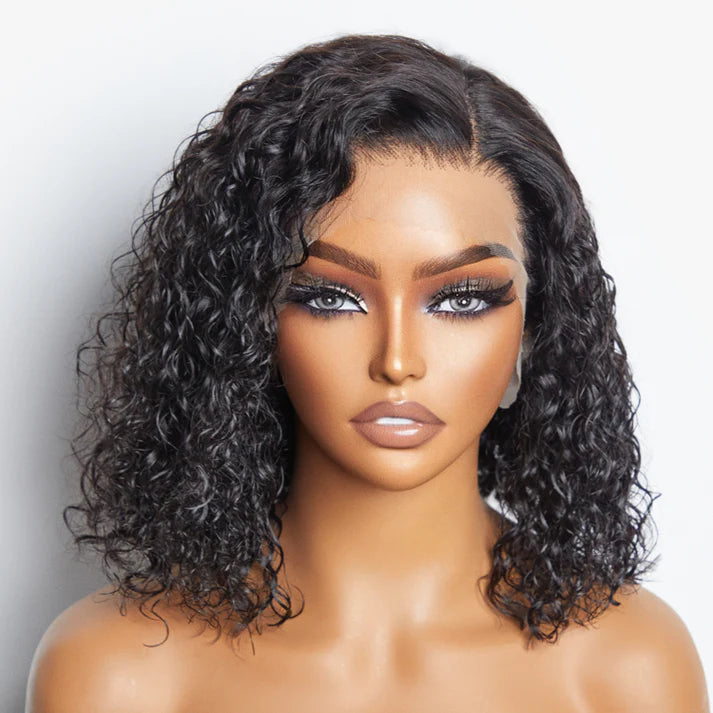 13x4 Lace Frontal Bob Wig Water Wave