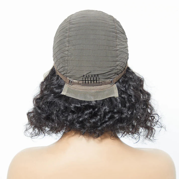13x4 Lace Frontal Bob Wig Water Wave