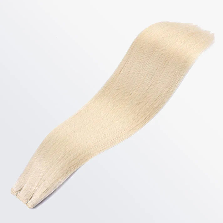 Ultra Thin Straight Genius Weft - #613 Lightest Blonde