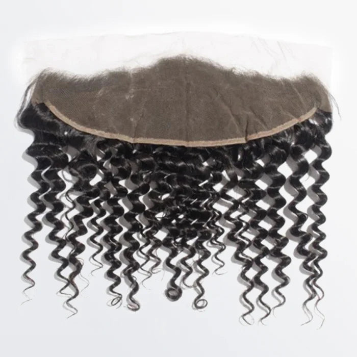 13x4 Frontal - Deep Curly - Transparent