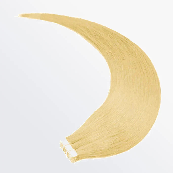 Straight Tape-In Hair Extensions - Blonde - 20 Pcs