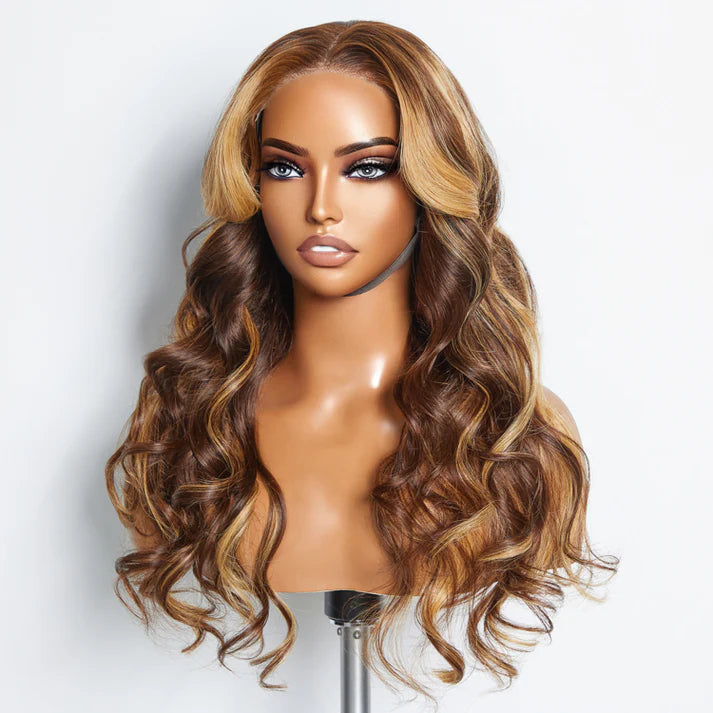 5x5 Wear Go Glueless Lace Closure Wig Body Wave- 4/27
