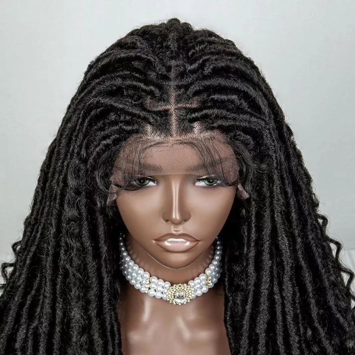 Lace Closure Braided Wig