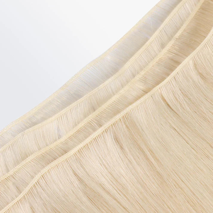 Ultra Thin Straight Genius Weft - #613 Lightest Blonde