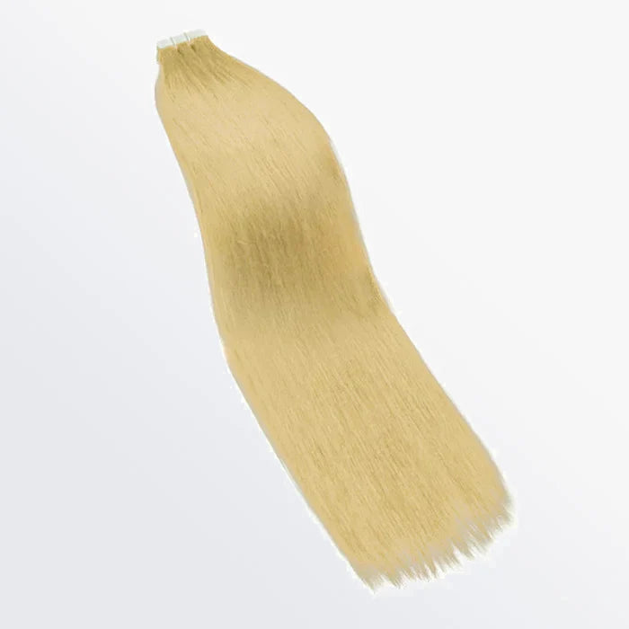 Straight Tape-In Hair Extensions - Blonde - 20 Pcs