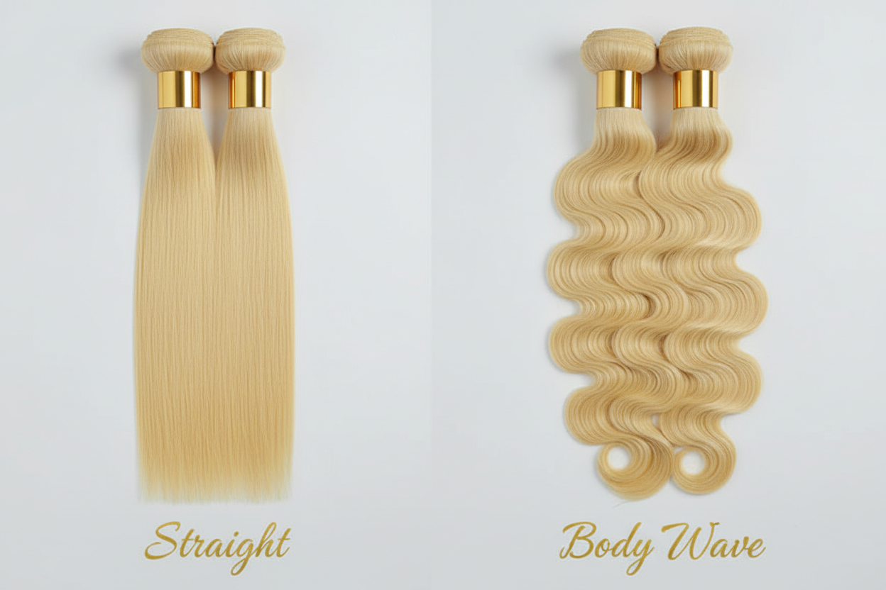 613 Blonde Hair Split Image