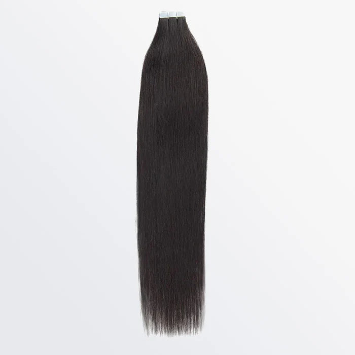 Straight Hair Extensions Tape-In - 20 Pcs