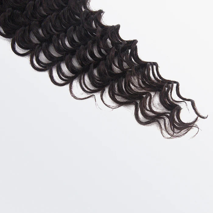 4" x 4" Deep Wavy Lace Closure #1B Natural Black