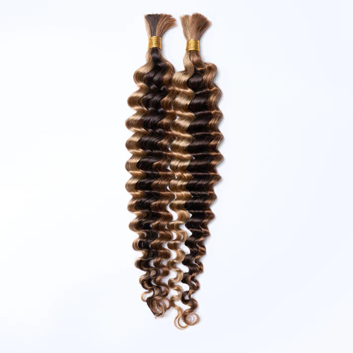 Deep Wave Bulk Hair for Braiding - 100g