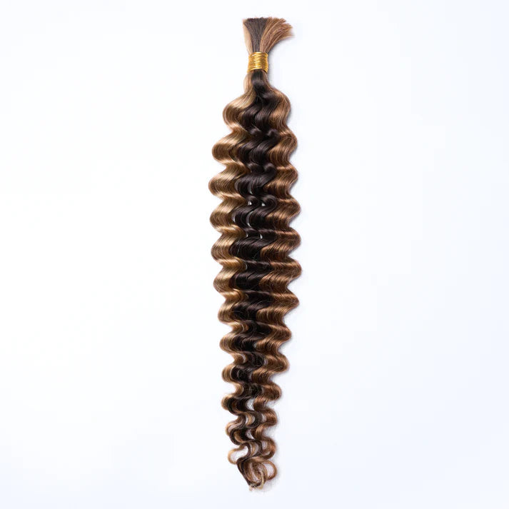 Deep Wave Bulk Hair for Braiding - 100g