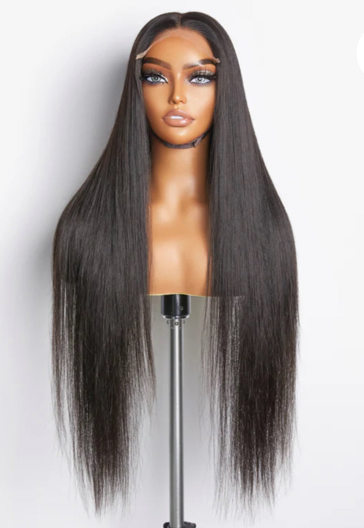 5x5 Glueless Lace Closure Wig - Straight