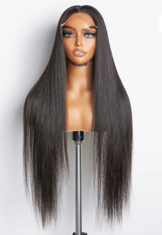 5x5 Glueless Lace Closure Wig - Straight