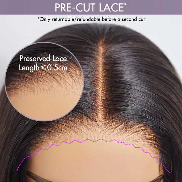HD Lace Glueless Side Part Wig