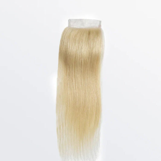 4" x 4" Closure #613 Blonde - Straight & Body Wave