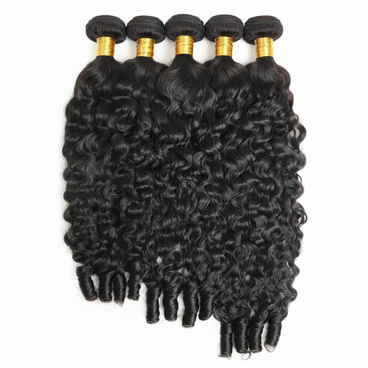 Curly hair bundles
