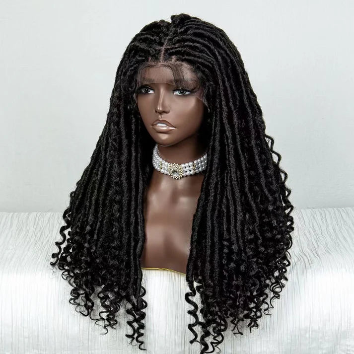 Lace Closure Braided Wig