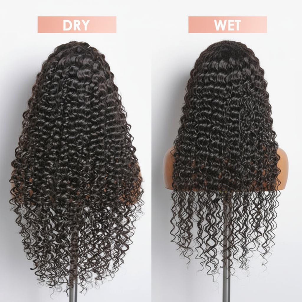 Dry vs Wet Back - Light Pink
