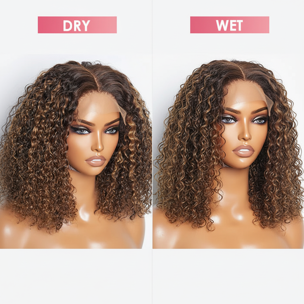 Dry vs Wet - Pink