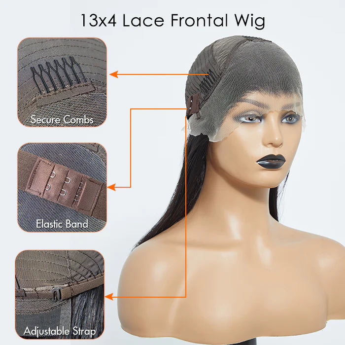 13x4 Lace Frontal Bob Wig Straight