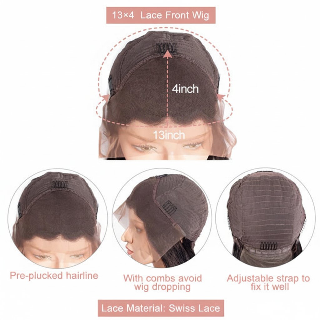 Lace Front Wig Specs - Pink Labels
