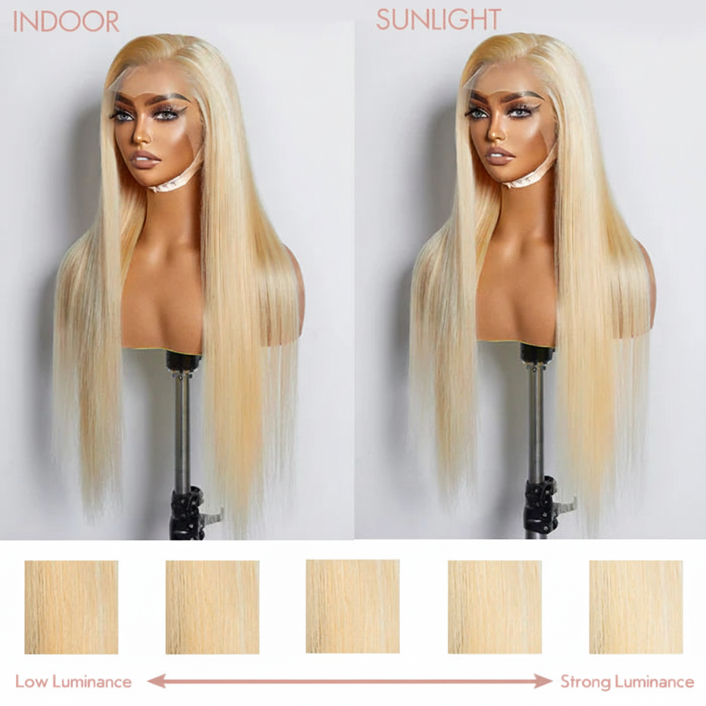 Lighting Comparison - Pink Labels