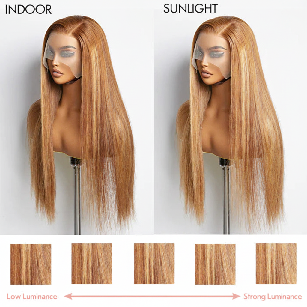 Lighting Comparison - Pink Labels