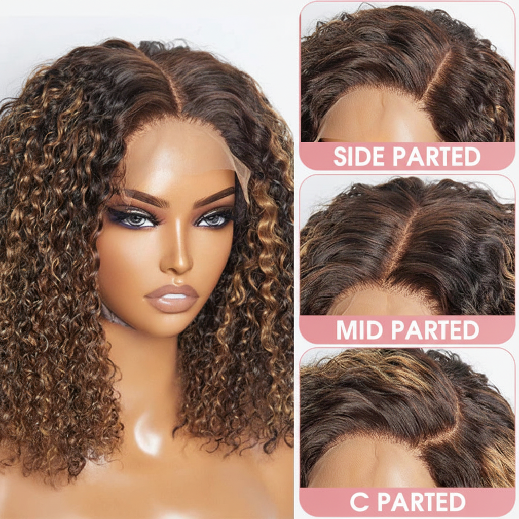 Parting Options - Pink