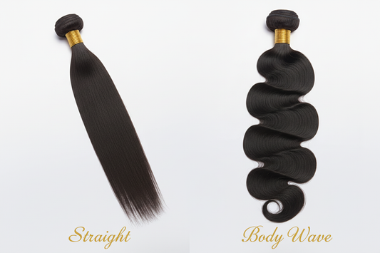Premium Raw Hair - Straight & Body Wave Collage