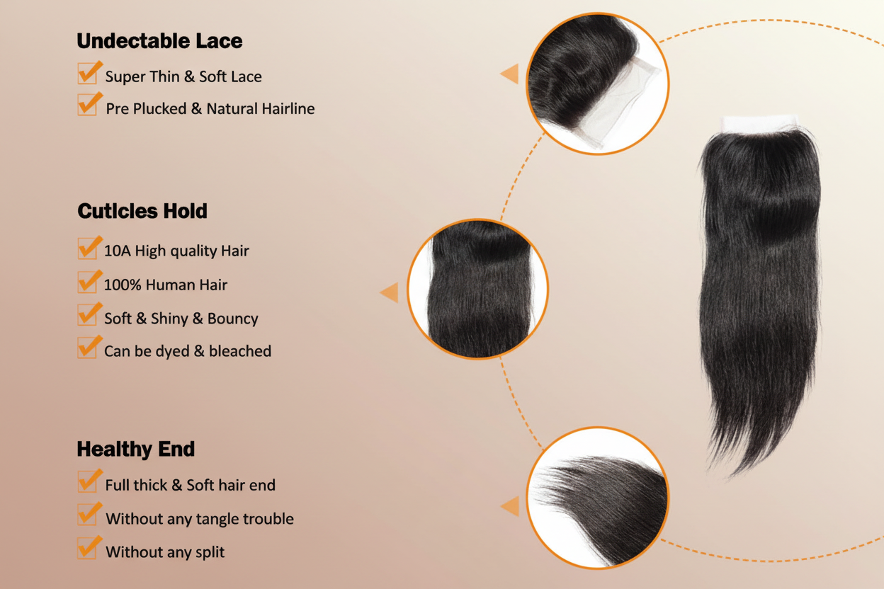 Straight Closure Features